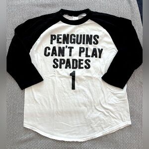 Unique Black & White Baseball T-Shirt